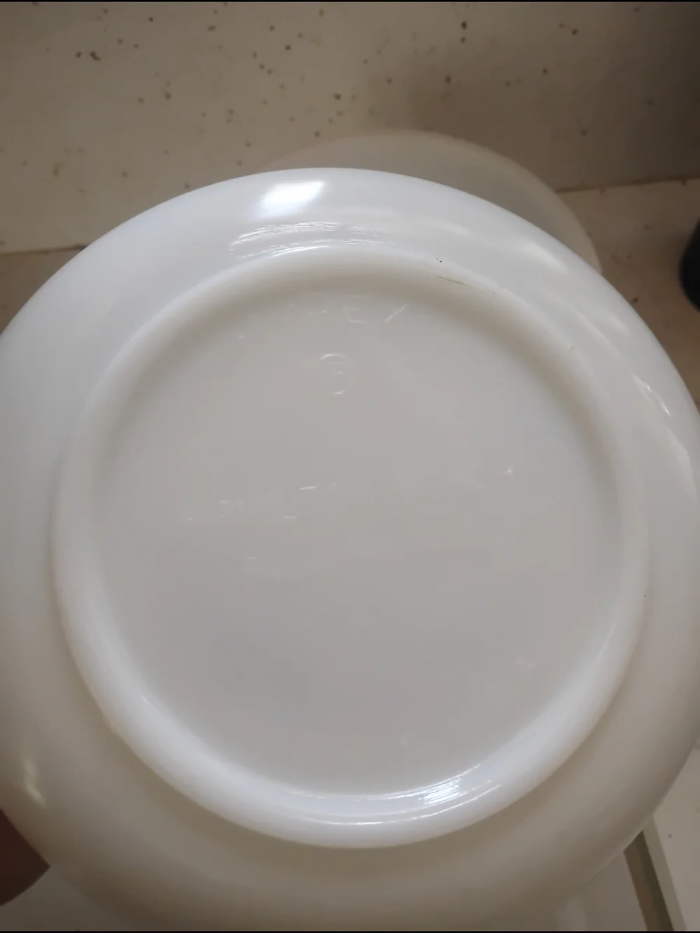 Pyrex White Milk Glass Mixing Bowl